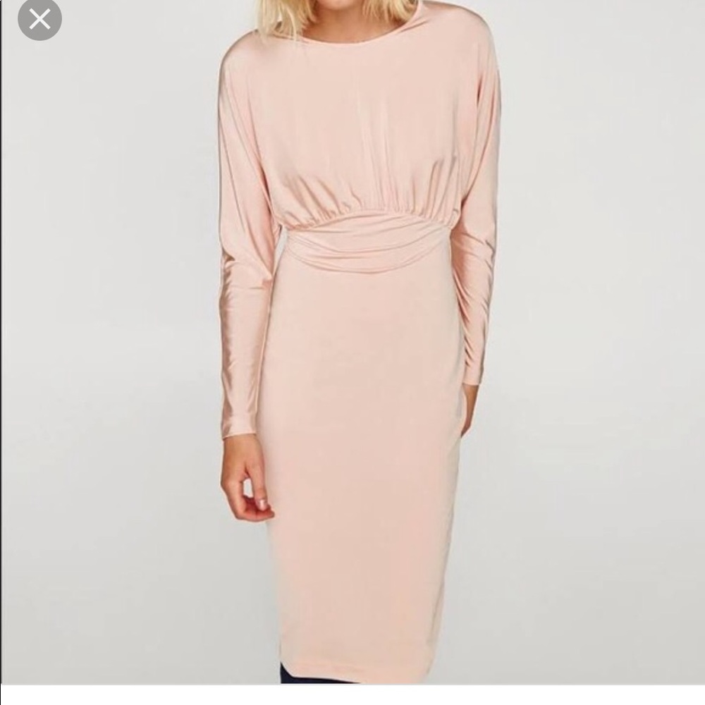 Zara Pink Dress NWOT